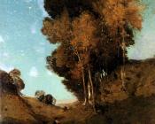 Ravin Souvenir De La Campagne De Rome - 亨利·约瑟夫·哈尔皮涅斯